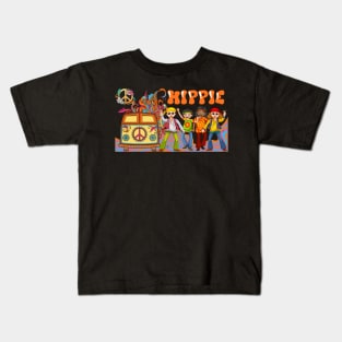 Hippie Style Kids T-Shirt